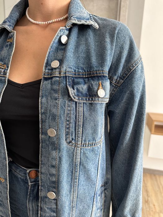 Джинсовий жакет/піджак