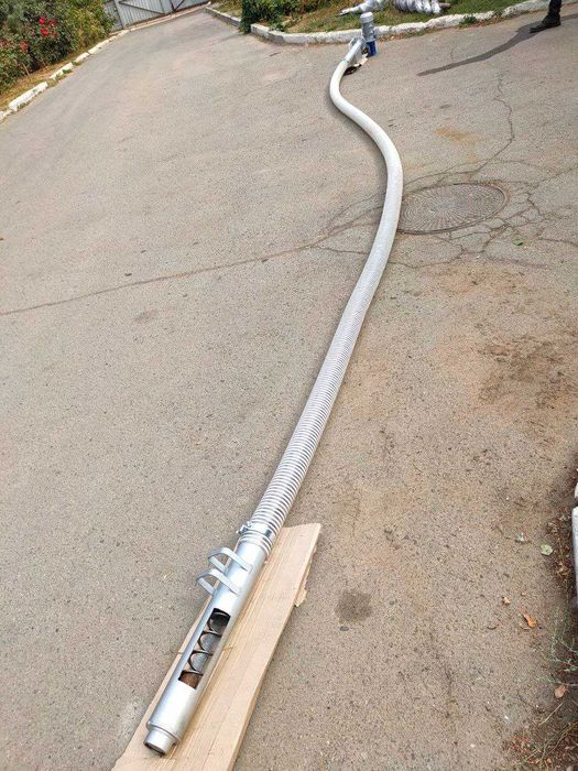 Гнучкий шнек, конвеєр шнек, спірал, гибкий шнек, зернопогрузчик гофра