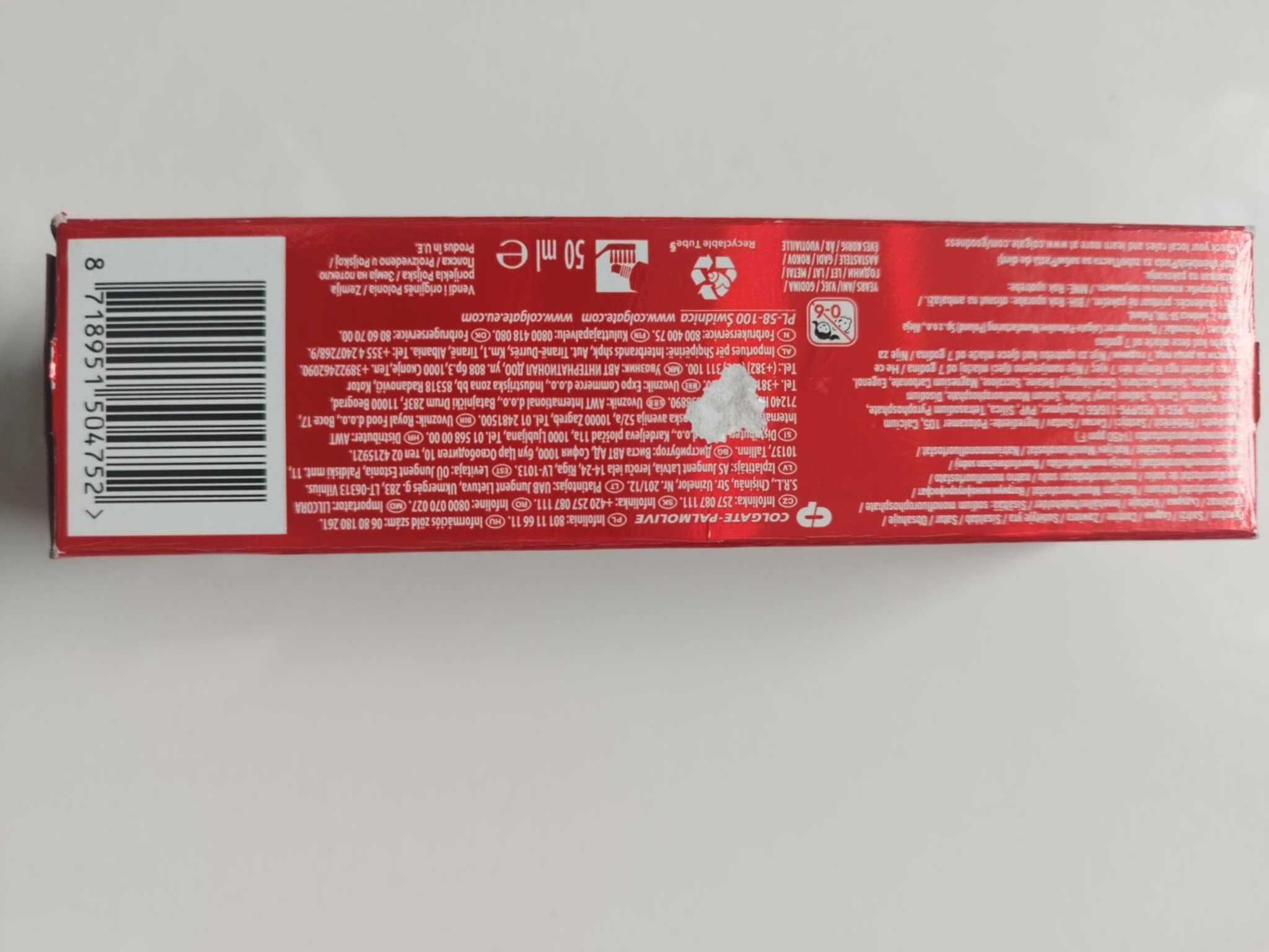 Pasta colgate max white ultra active foam 50 ml