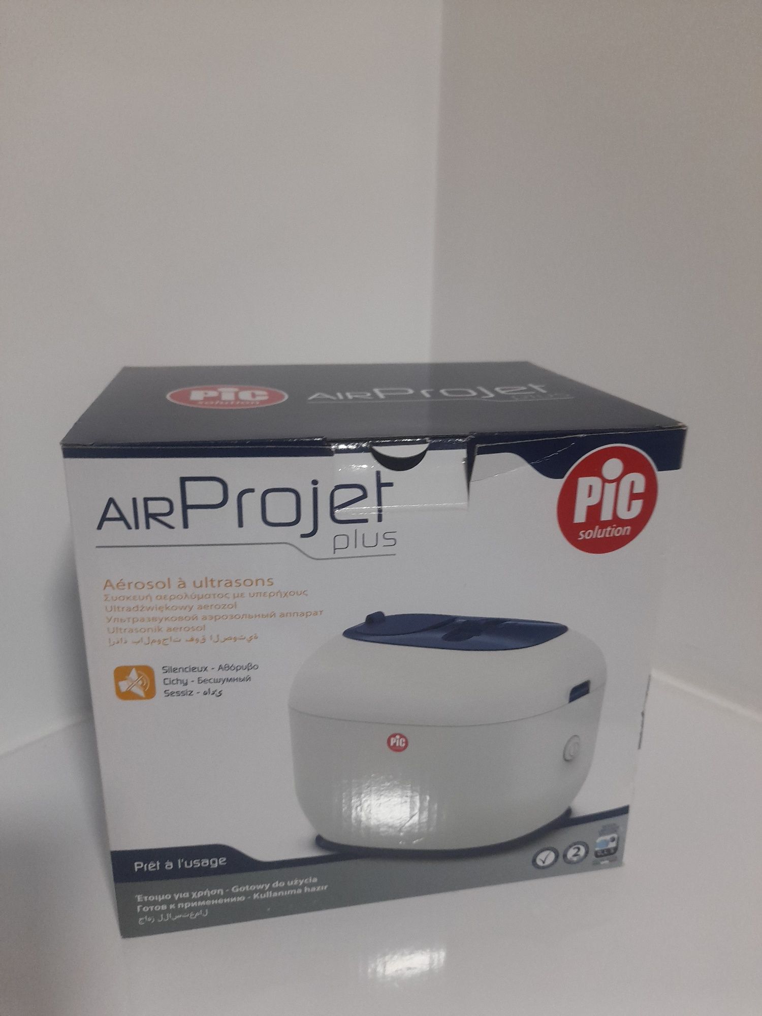 Vendo Aerosol à ultrassons " Air project plus" silencioso como novo.