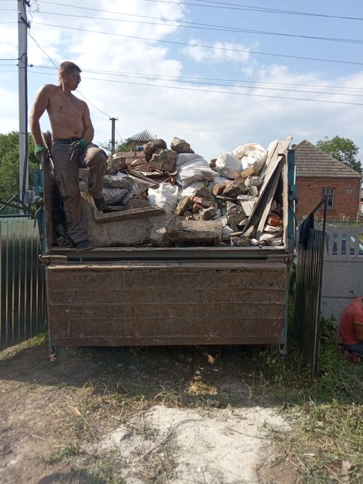 Вивіз сміття, Вывоз мусора, Вивіз будівельного сміття, Вантажники.