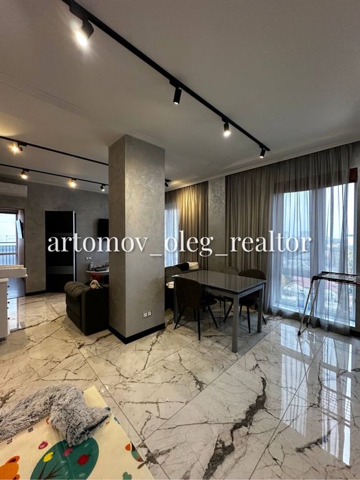 Трёшка, 120м2, гардероб,3 терассы‼️Жк«Ясная Поляна»,Отрада,Французский