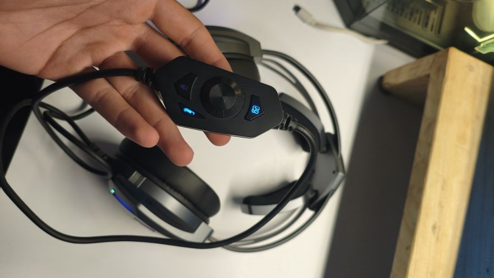 EPZ GM50 Геймерські навушники 50мм / 7.1 / USB / LED
