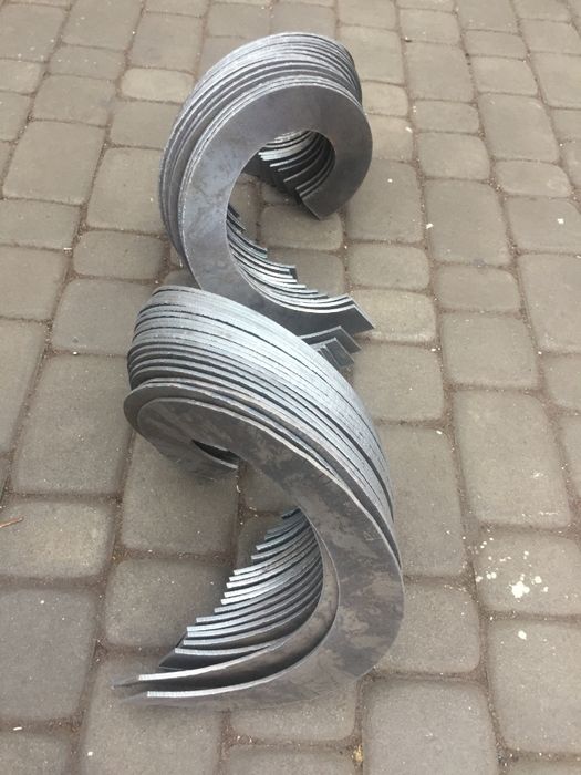 Витки шнека, спіраль шнека на замовлення. Ремонт шнеків