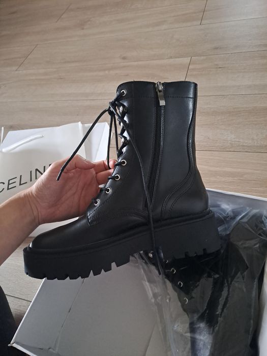 Botki czarne Celine