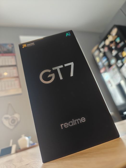 Realme GT 7 5G 12/256GB  Global rom (IceSense Black) Nowy  (plomby)