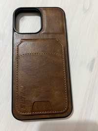 Iphone 13 pro max case z portfelem