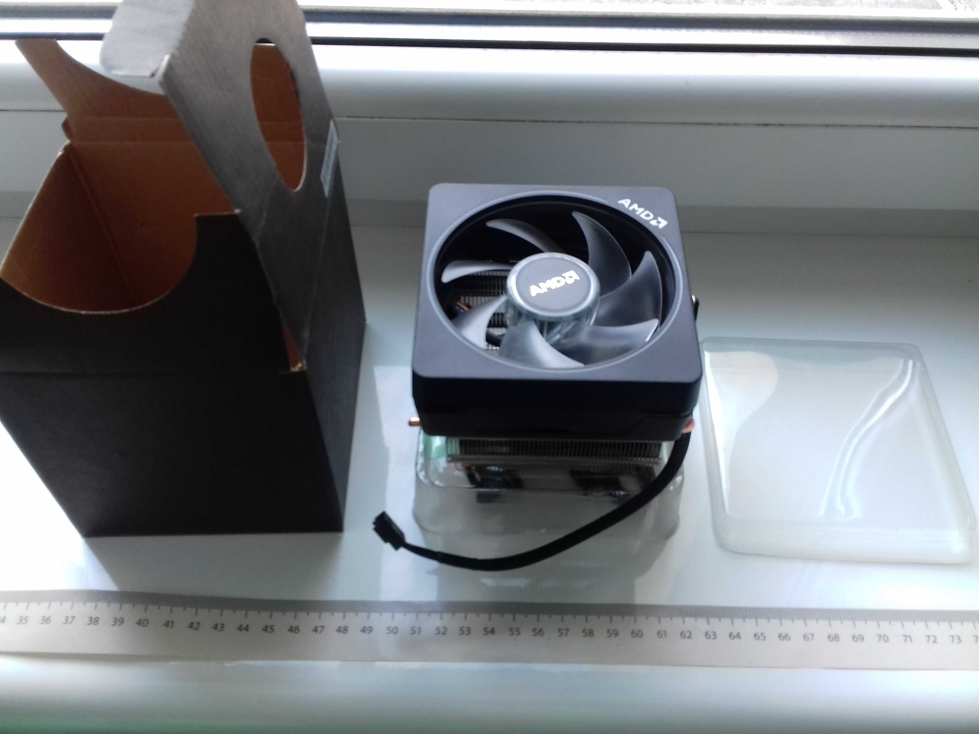 AMD Wraith Prism chłodzenie z kablami do kontroli oświetlenia ARGB, CP