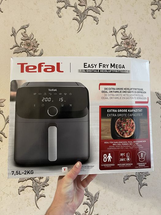 Мультипіч , аерогриль Tefal  7.5л - 2 кг
