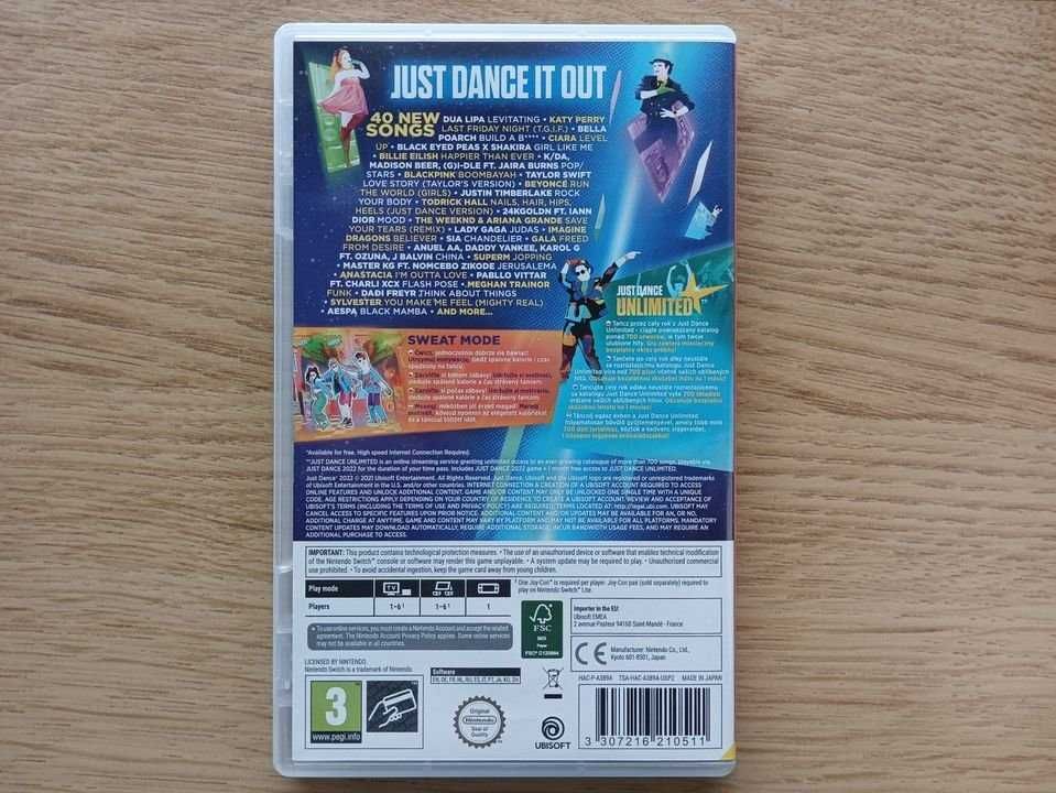 Just Dance 2022 na Nintendo Switch