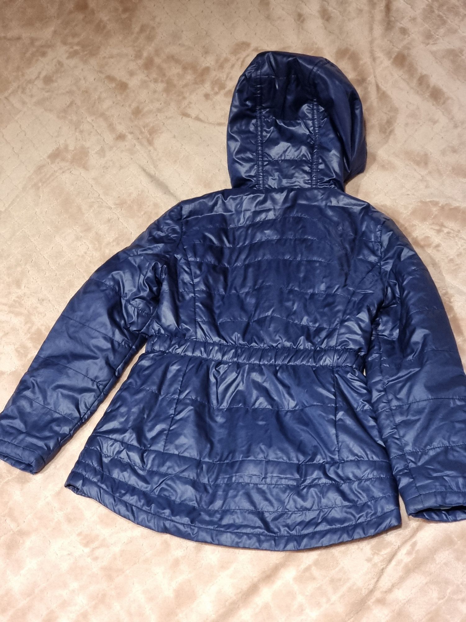 Granatowa kurtka Michael Kors, rozmiar dziecięcy L (6x) 116-122