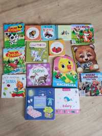 Zestaw książek książeczki dla dzieci maluchów