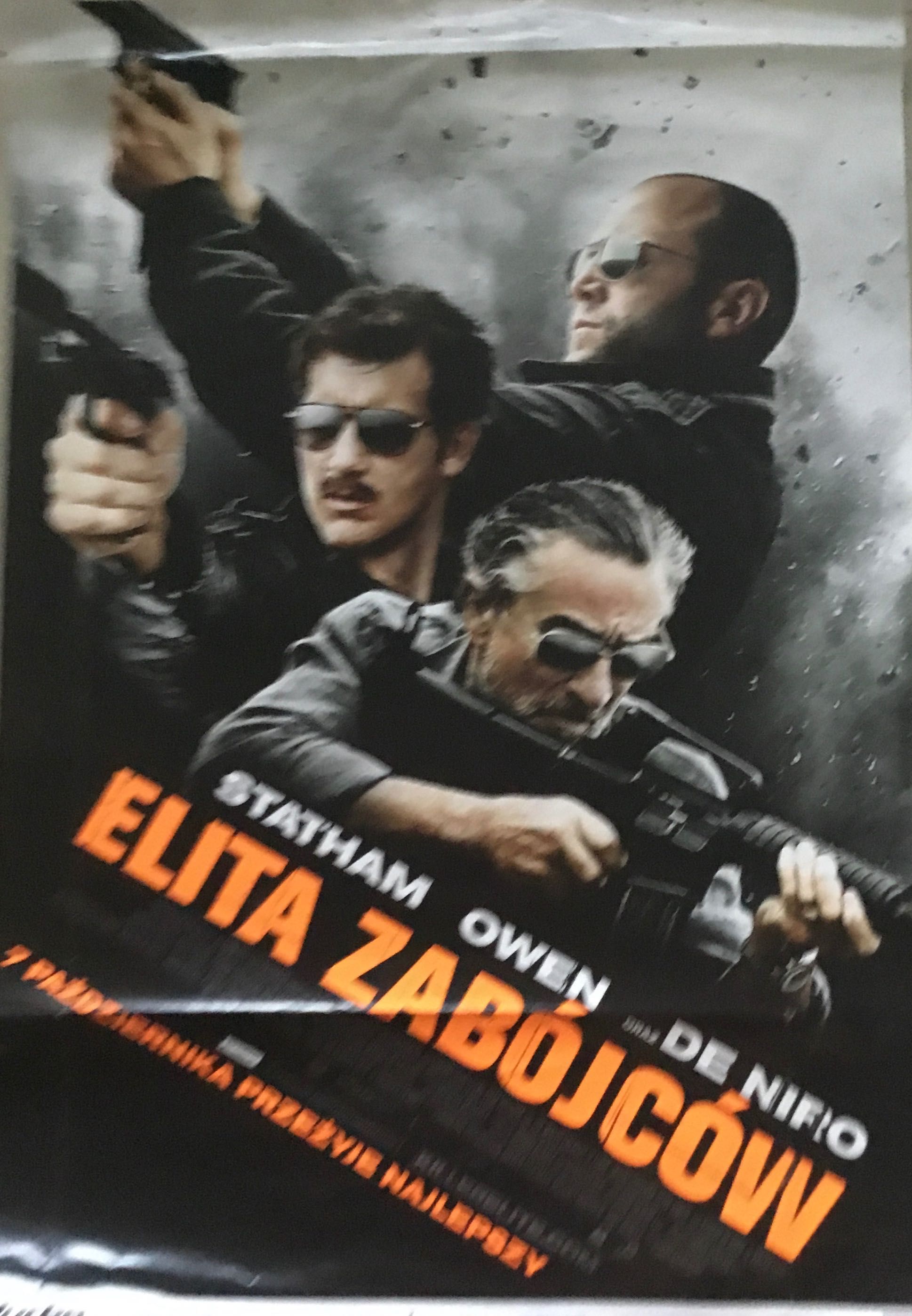 Plakat filmowy Elita zabójców