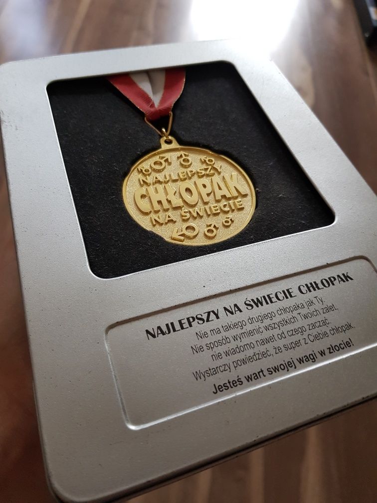 Medal najlepszy chłopak na świecie