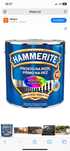 Farba do metalu HAMMERITE 0,7 l żółta