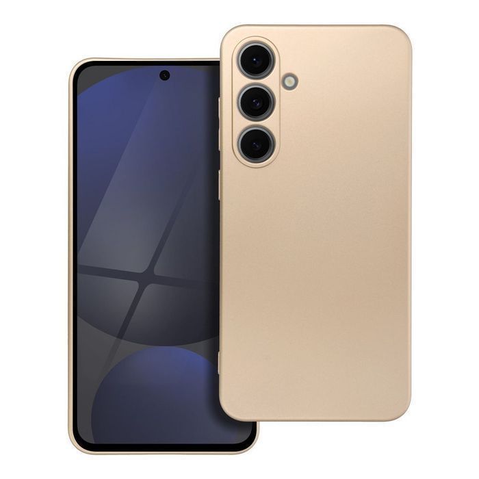 Futerał METALLIC do SAMSUNG S24 FE złoty