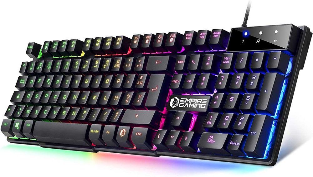 EMPIRE GAMING - Nowa klawiatura dla graczy K300 LED RGB FI5B03