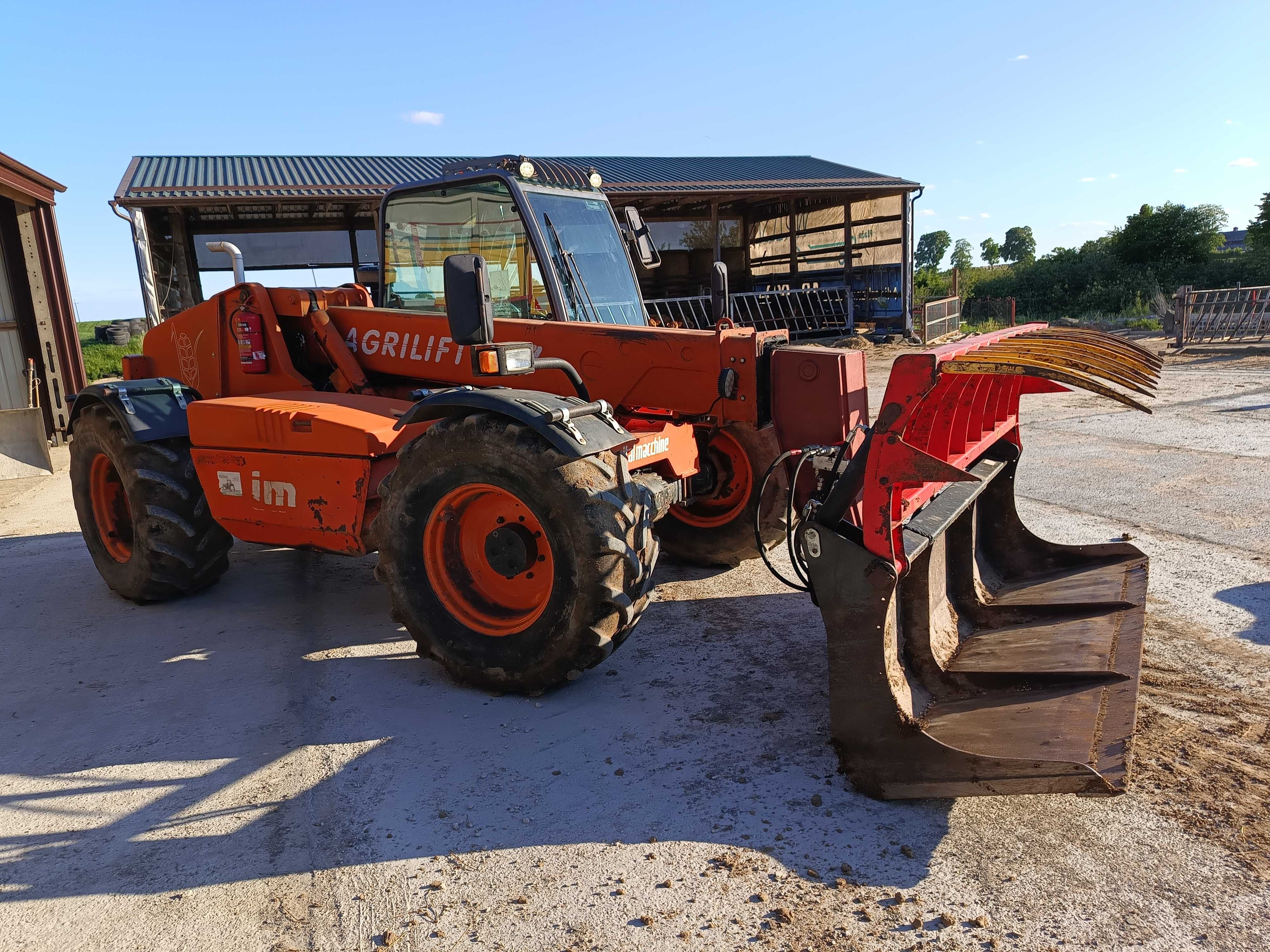 Ładowarka teleskopowa Im Agrilift 357 (Terex Agrilift 357 Manitue 728)