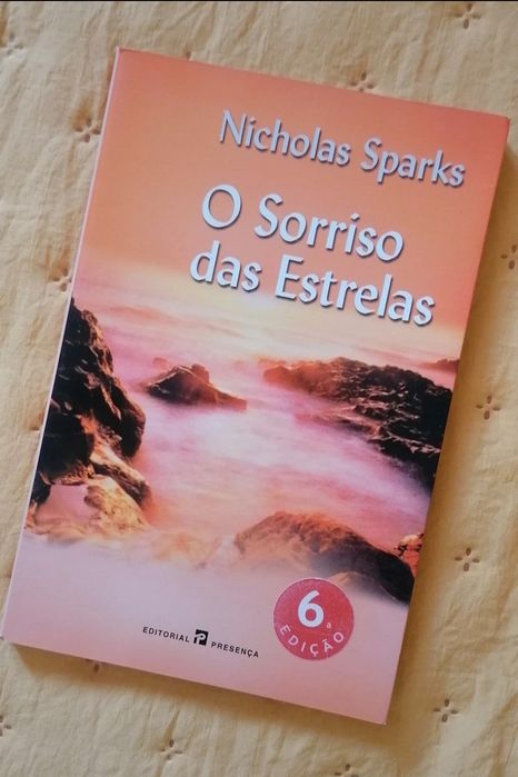 Livro Nicholas Sparks - O sorriso das estrelas