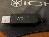 Адаптер для роутера 12в QC USB с триггером
