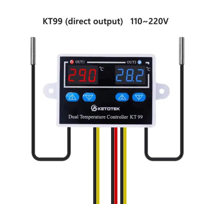 Termostat KT99 2 czujniki