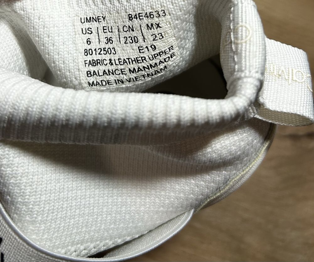 Sneakersy Calvin Klein 36 białe na lato
