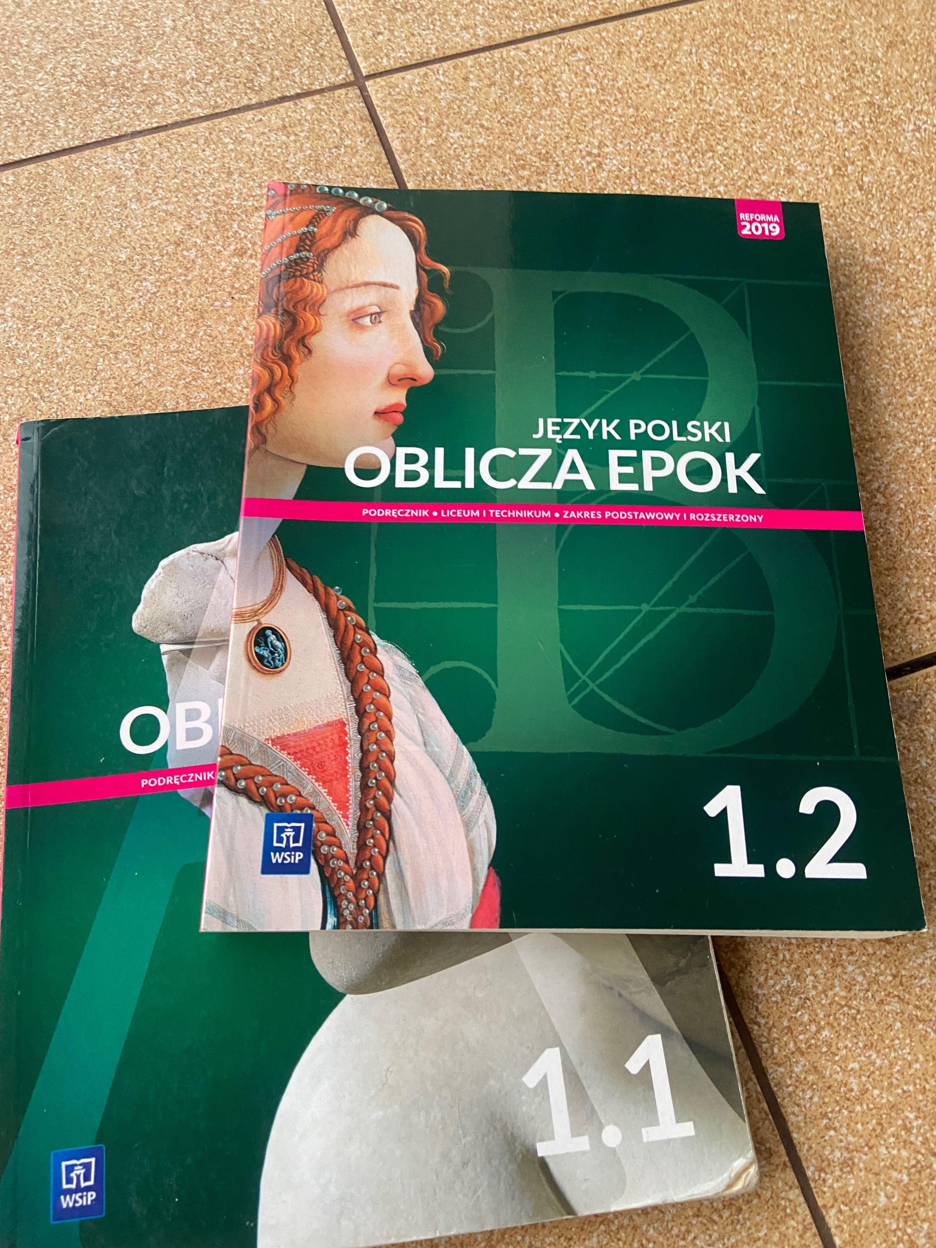 Oblicza epok 1.1 i 1.2 WsiP