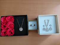 Colares e anel feminino