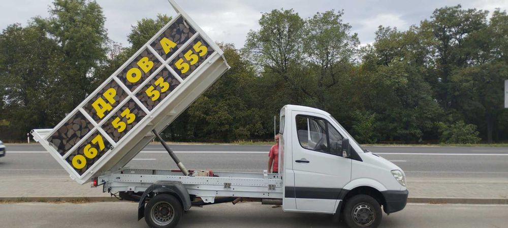 Дрова Акации и дуба. Колотые длиной 30-40см или не колотая метровка.