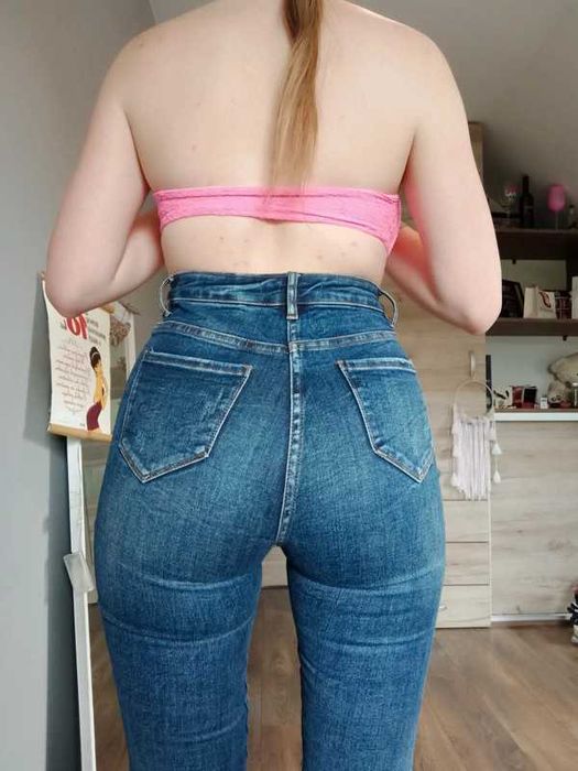 Nowe spodnie jeansy,r.S,controversy Laulia