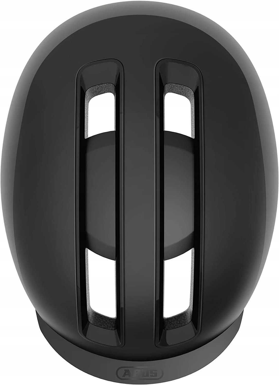Kask rowerowy miejski ABUS HUD-Y czarny rozmiar S (51-55 cm)