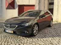 Mazda 6 2.2 diesel de 2013 em bom estado geral.