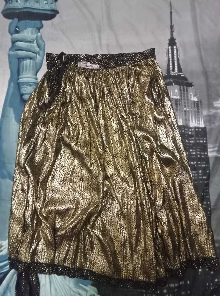 Vintage pleated skirt saint laurent rive gauche ss1982. Спідниця.