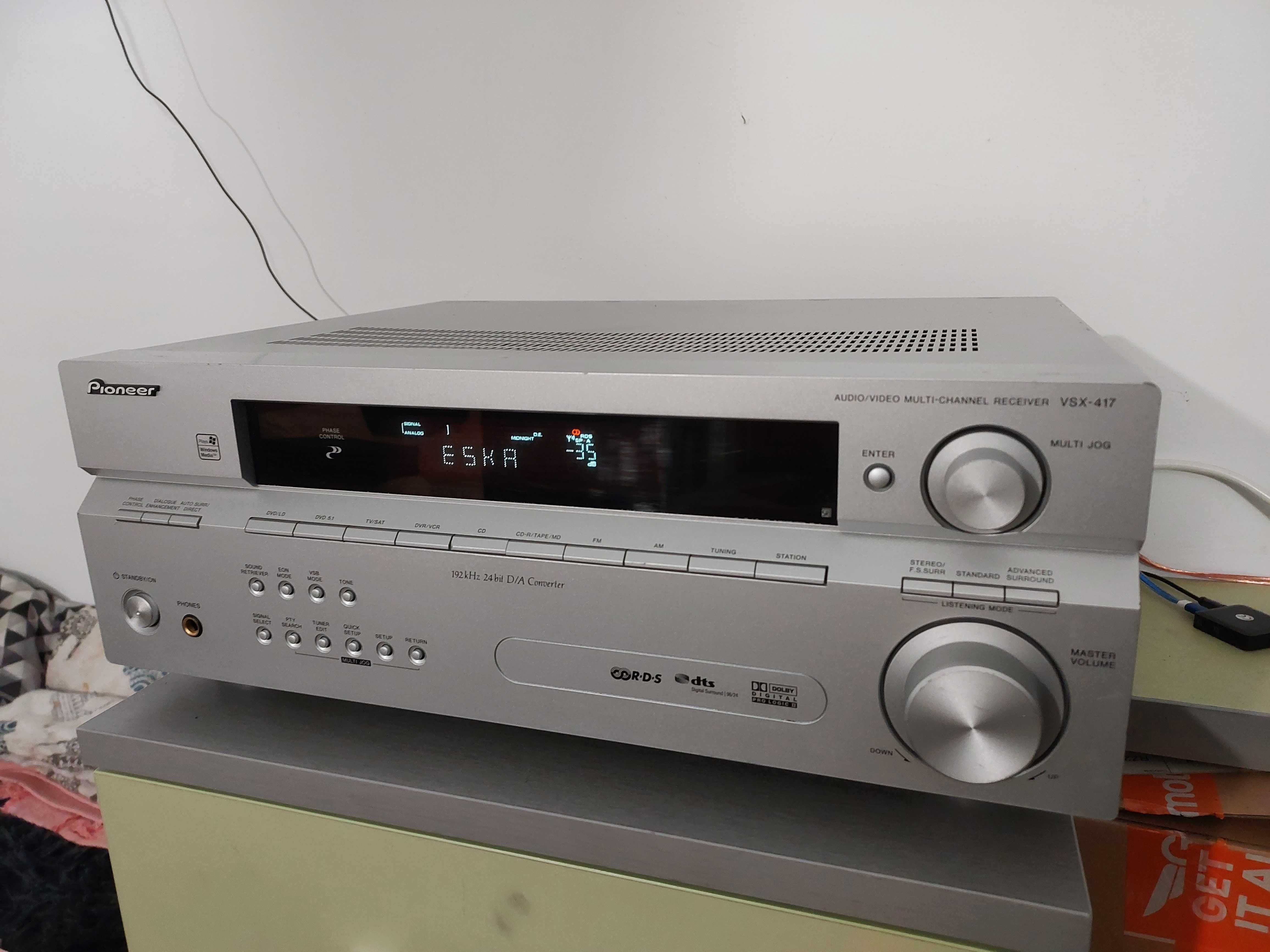 Pioneer VSX-417-S 5.1 280W DTS RDS - amplituner