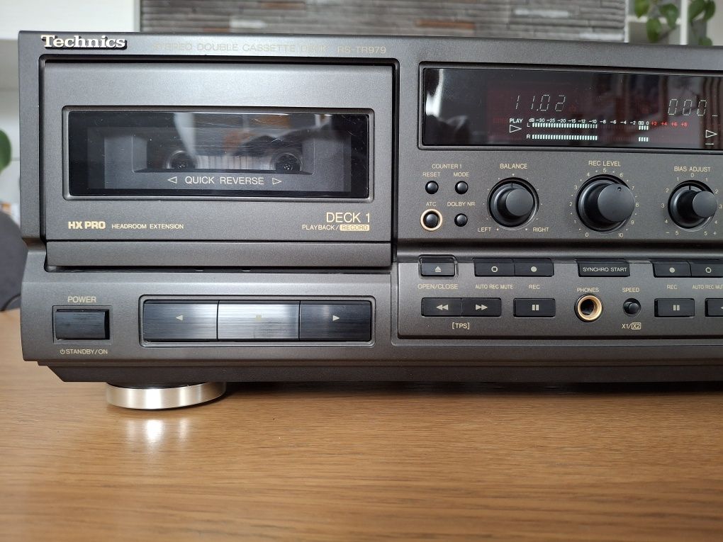 Technics RS-TR979 jak nowy magnetofon