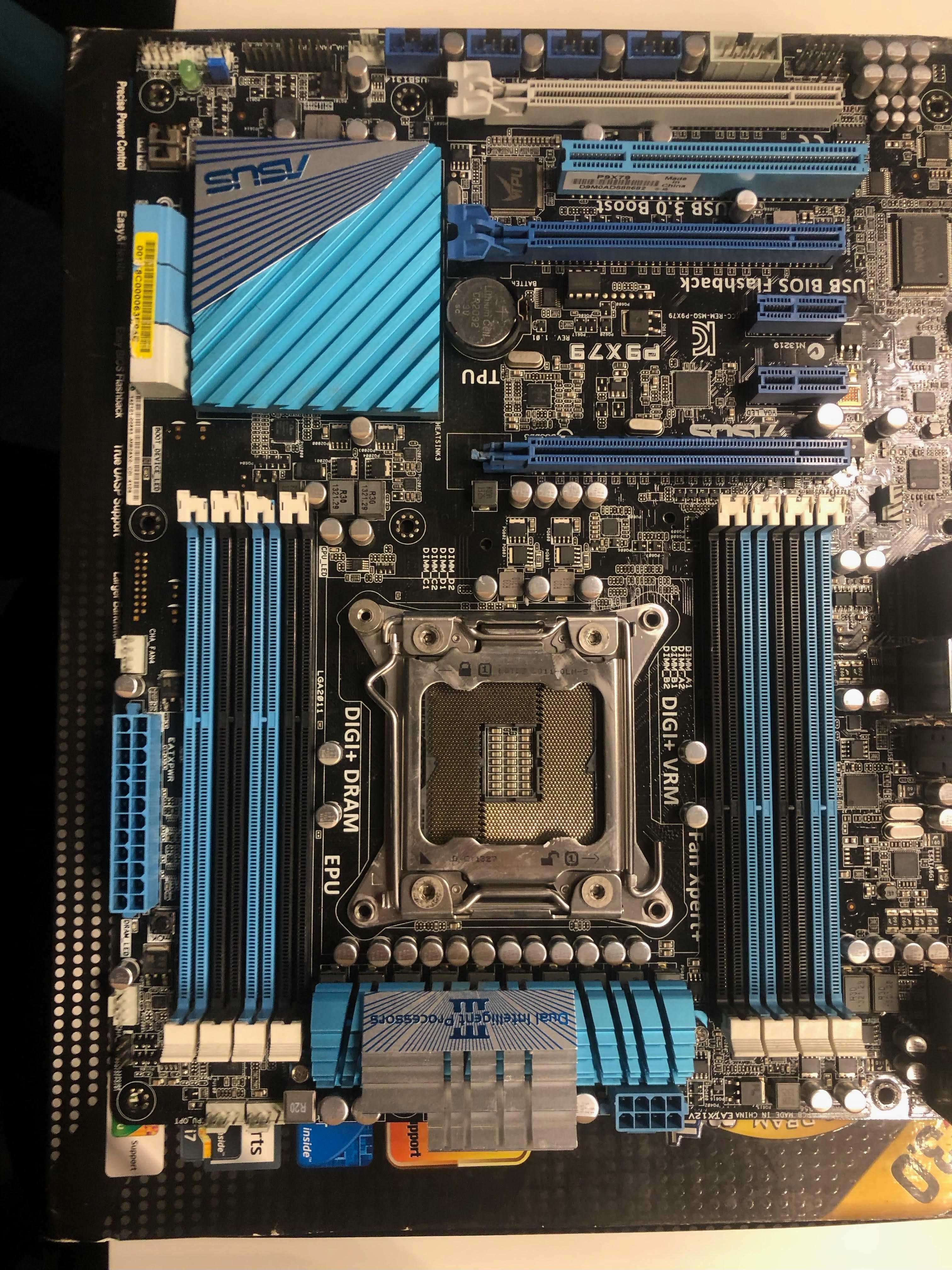 Computador Asus P9X79 + i7 4820K 3.7K + 2x 8GB DDR3 + Hyper 412S