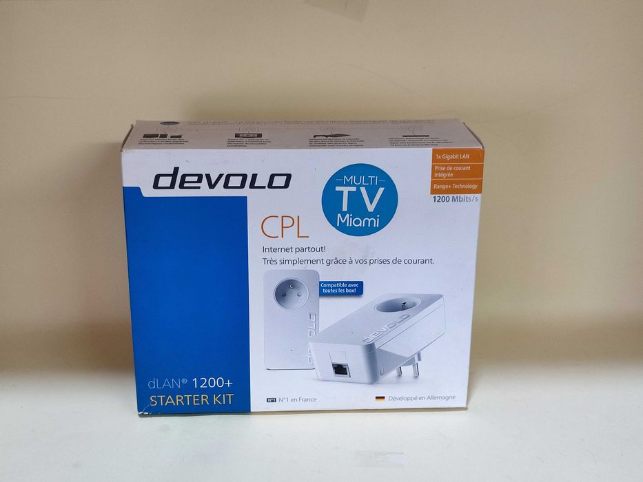 Kit 2x Devolo Powerline CPL 1200+