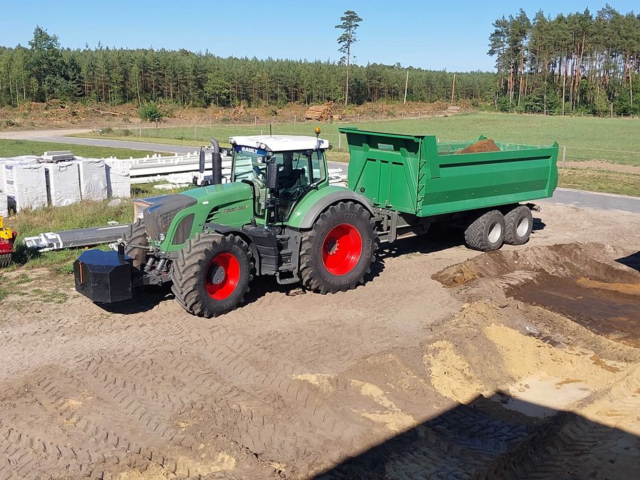 Wynajem ciągnika rolniczego Fendt 824