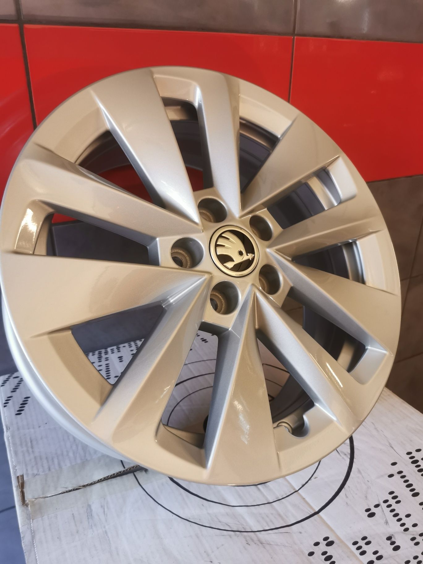 Nowe! Felgi 16" 5x100 Skoda Rapid Fabia Scala