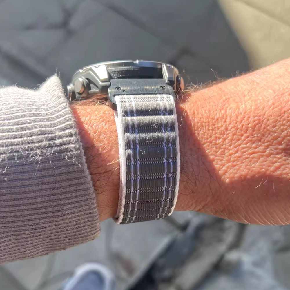 Нейлоновий ремінець quick fit 22 мм 26 мм на липучці браслет на гармін