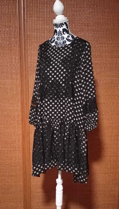 Luźna sukienka oversize S/L