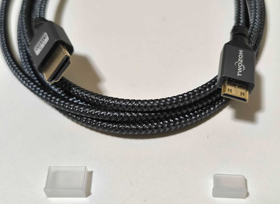 Кабель адаптер BiDirect TWOZOH mini HDMI - HDMI 18 Gbps 4K / 60Hz 2.0м