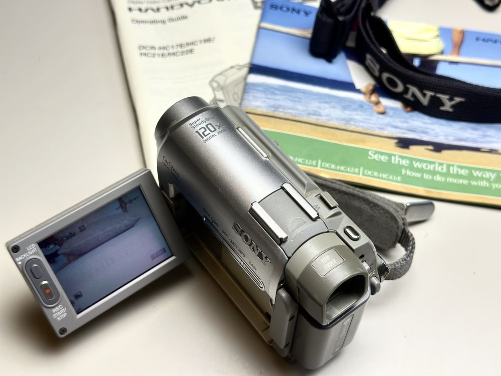 Kamera sony handycam  DCR-HC18E vintage y2k zadbana analog look