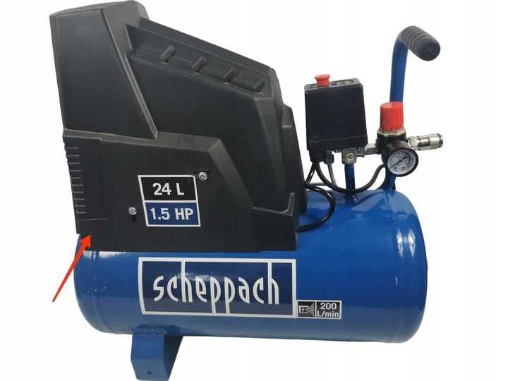 Kompresor bezolejowy sprężarka Scheppach HC25o 24 l 8 bar