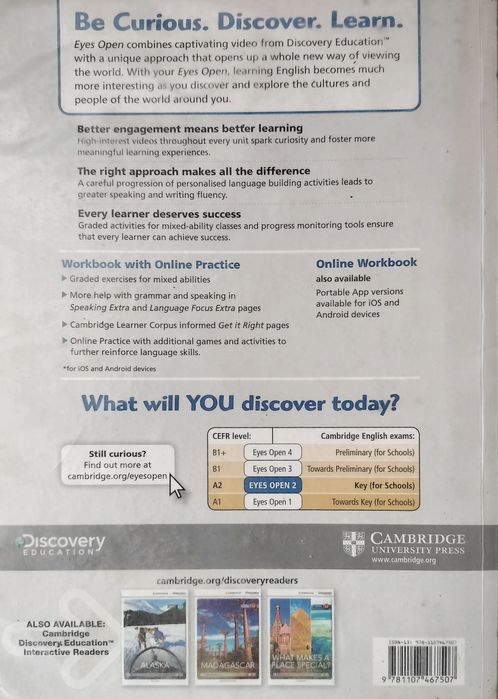 Manuais Eyes Open 2 Cambridge