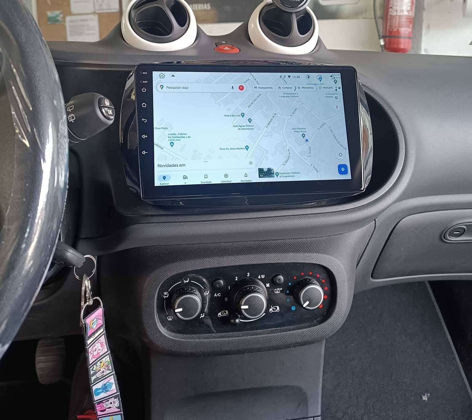 Rádio 2DIN 9" • SMART • (453) • Android • ForTwo • ForFour [4+32GB]