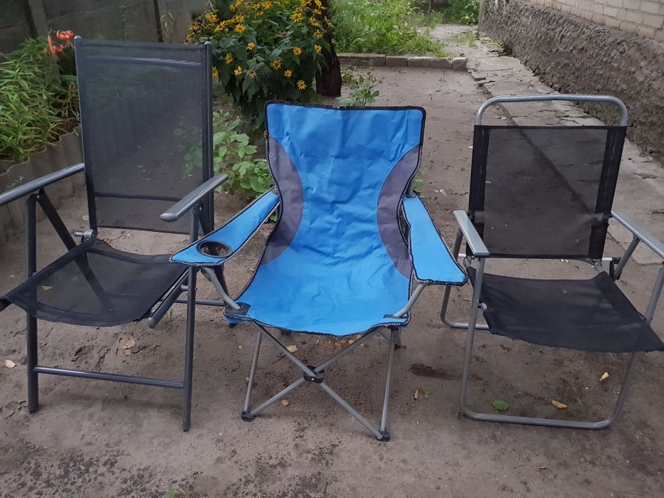 Стільці складні туристичні