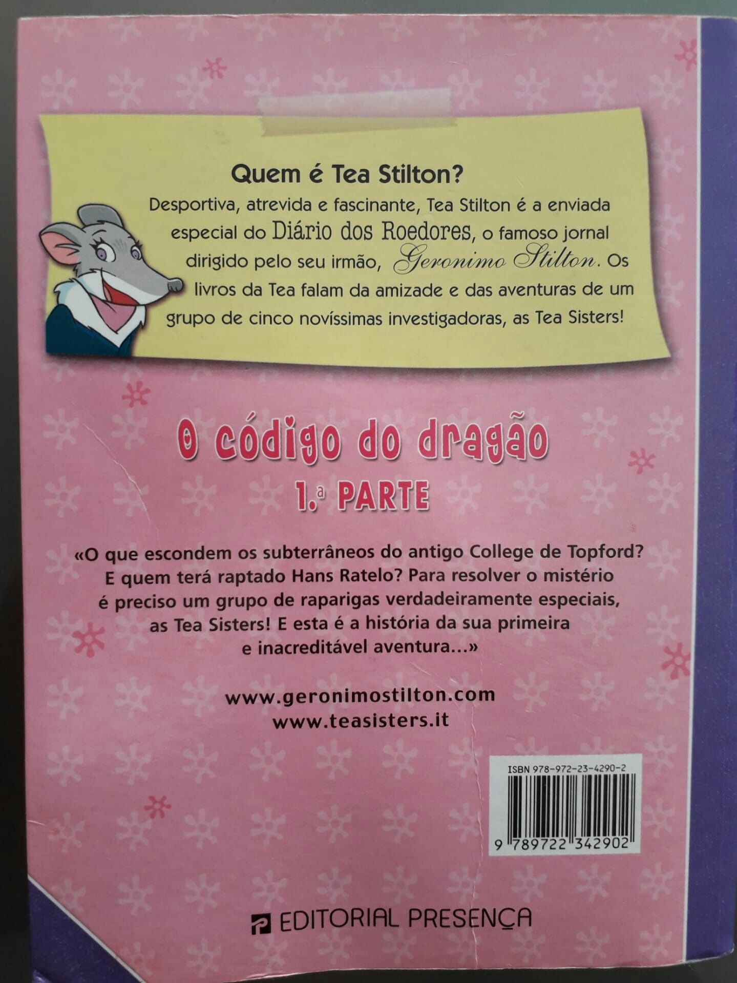 Livro " Tea Silton - O Código do Dragão "