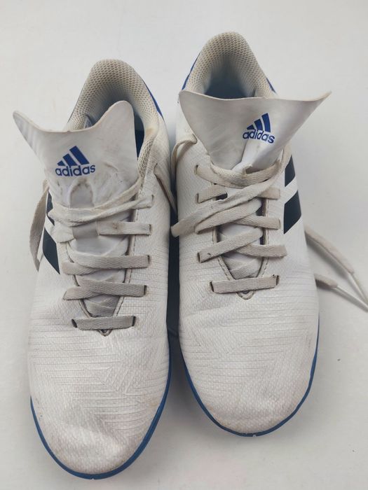 Ténis futsal adidas 36 Messi brancos