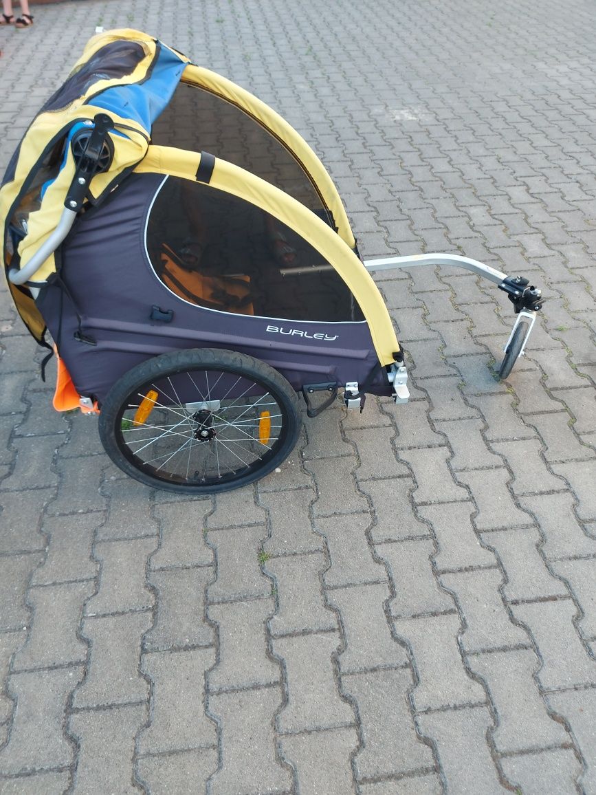 Przyczepka rowerowa dwuosobowa Burley